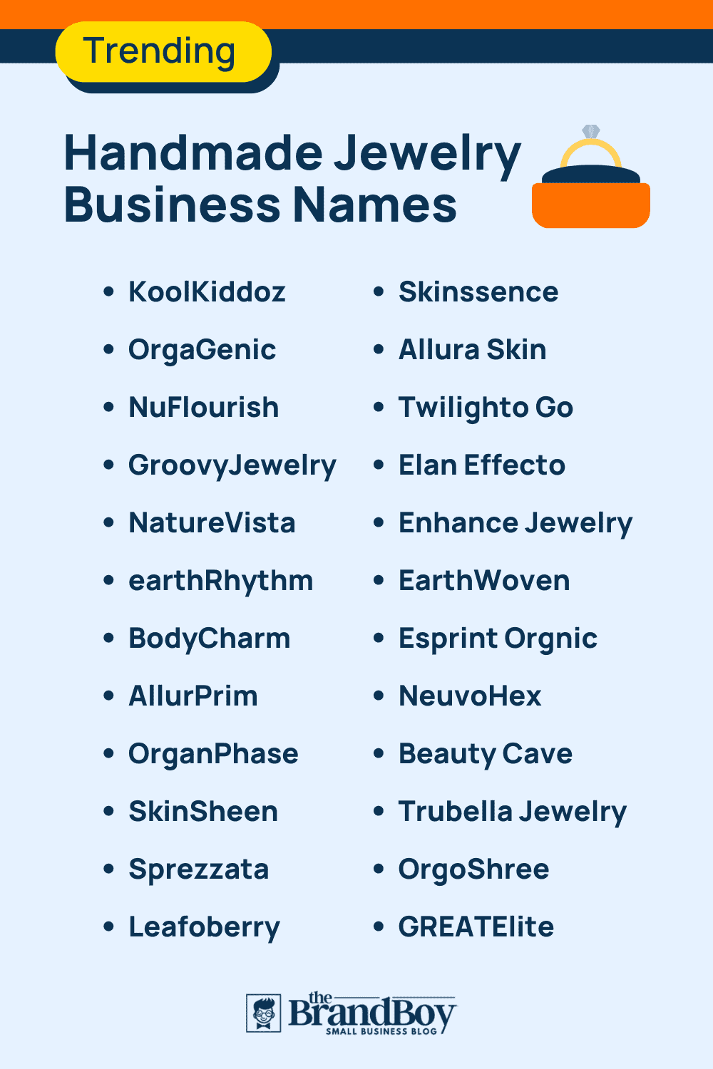 Handmade jewellery new arrivals name